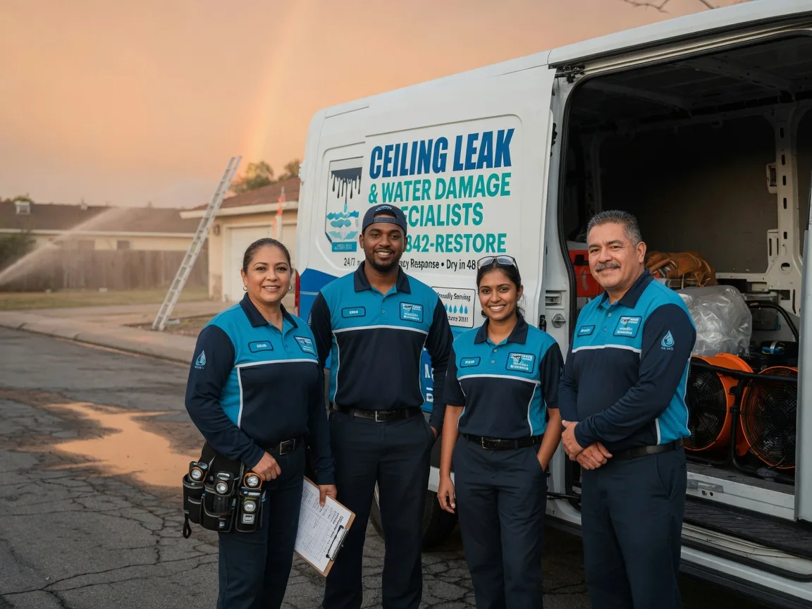 Ceiling Leak Cleanup company in Battiest, OK