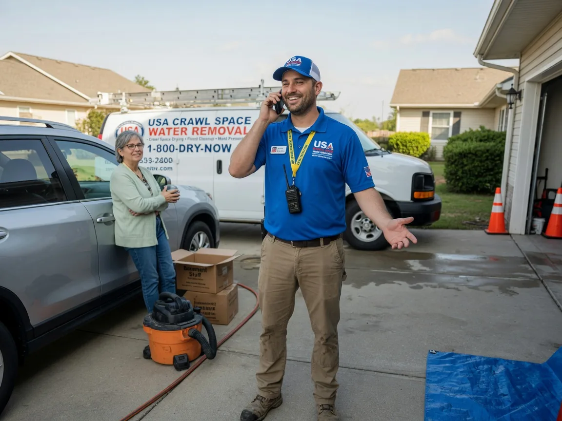 Crawl Space Water Removal Battiest, OK FAQs